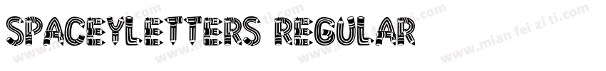 SpaceyLetters Regular字体转换